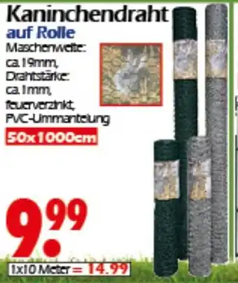 Wreesmann Kaninchendraht auf Rolle Angebot