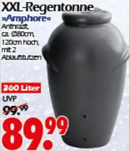 Wreesmann XXL-Regentonne Amphore Angebot