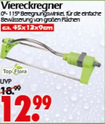 Wreesmann Viereckregner Top Flora Angebot