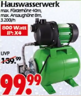 Wreesmann Hauswasserwerk Angebot