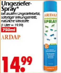 Wreesmann Ungeziefer- Spray ARDAP Angebot