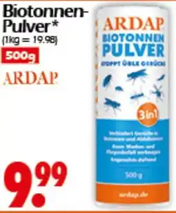 Wreesmann ARDAP Biotonnen- Pulver Angebot