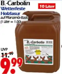 Wreesmann B.-Carbolin Wetterfeste Holzlasur Angebot