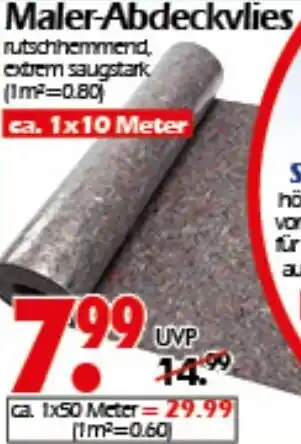 Wreesmann Maler-Abdeckvlies Angebot