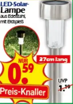 Wreesmann LED-Solar- Lampe Angebot