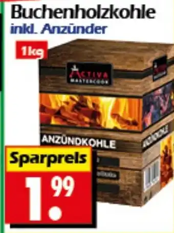 Wreesmann Buchenholzkohle ACTIVA Angebot
