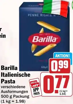Hit Barilla Italienische Pasta Angebot