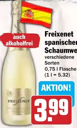 Hit Freixenet spanischer Schaumwein Angebot