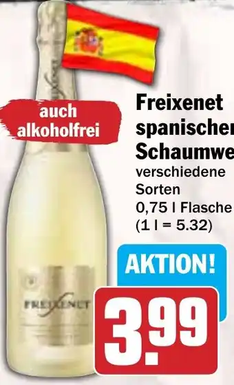 Hit Freixenet spanischer Schaumwein Angebot