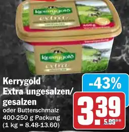 Hit Kerrygold Extra ungesalzen/ gesalzen Angebot