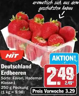 Hit Deutschland Erdbeeren Angebot