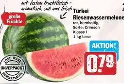 Hit Türkei Riesenwassermelone Angebot