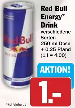 Hit Red Bull Energy Drink Angebot