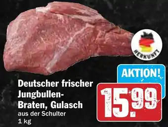 Hit Deutscher frischer Jungbullen Braten, Gulasch Angebot