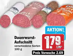 Hit Dauerwurst Aufschnitt Angebot