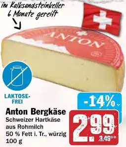 Hit Anton Bergkäse Angebot