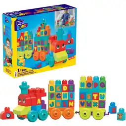 Netto Marken-Discount MegaBloks Konstruktionsspielzeug MEGA BLOKS ABC Lernzug Angebot