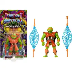 Netto Marken-Discount Mattel Spielfigur Masters of the Universe Origins Turtles of Grayskull Michelangelo Angebot