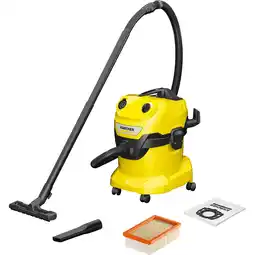 Netto Marken-Discount Kärcher Nass-/Trockensauger WD 4 V-20/5/22 Angebot