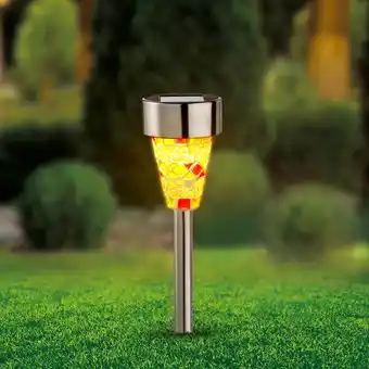 NKD Mosaik-Solarlampe mit Erdspieß, Ø ca. 8cm Angebot
