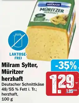 Hit Milram Sylter, Müritzer herzhaft Angebot