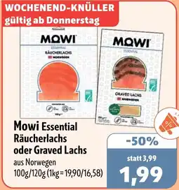 Aktiv Irma Mowi Essential Räucherlachs oder Graved Lachs Angebot
