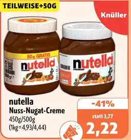 Aktiv Irma Nutella Nuss-Nugat-Creme Angebot