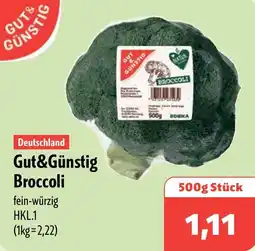 Aktiv Irma Gut&Günstig Broccoli Angebot