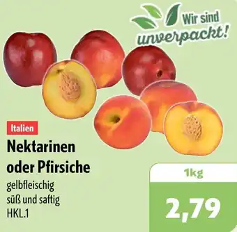 Aktiv Irma Nektarinen oder Pfirsiche Angebot