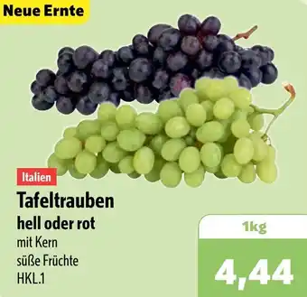 Aktiv Irma Tafeltrauben hell oder rot Angebot