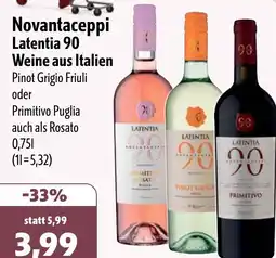 Aktiv Irma Novantaceppi Latentia 90 Weine aus Italien Angebot