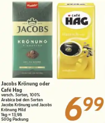 inkoop Jacobs Krönung oder Café Hag Angebot