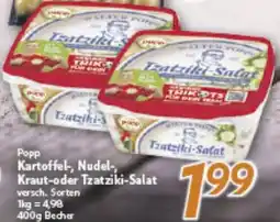 inkoop Popp Kartoffel-, Nudel-, Kraut-oder Tzatziki-Salat Angebot