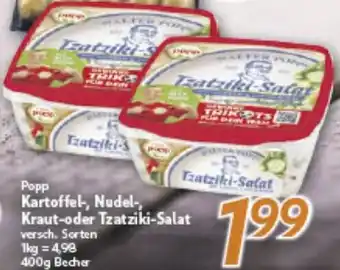 inkoop Popp Kartoffel-, Nudel-, Kraut-oder Tzatziki-Salat Angebot