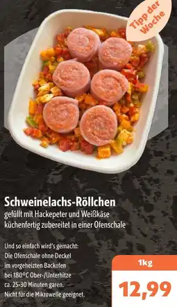 Aktiv Irma Schweinelachs-Röllchen Angebot