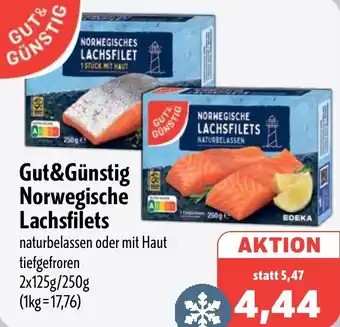 Aktiv Irma Gut&Günstig Norwegische Lachsfilets Angebot