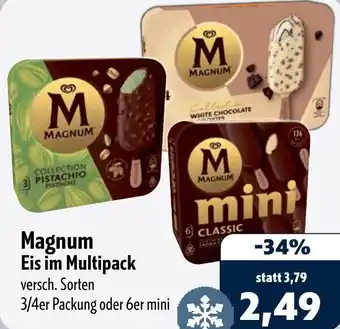 Aktiv Irma Magnum Eis im Multipack Angebot