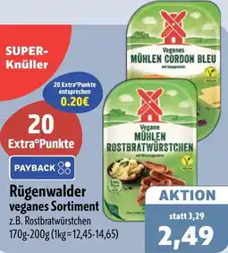 Aktiv Irma Rügenwalder veganes Sortiment Angebot