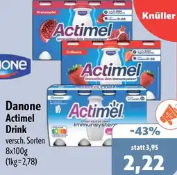 Aktiv Irma Danone Actimel Drink Angebot