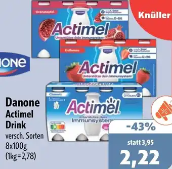 Aktiv Irma Danone Actimel Drink Angebot