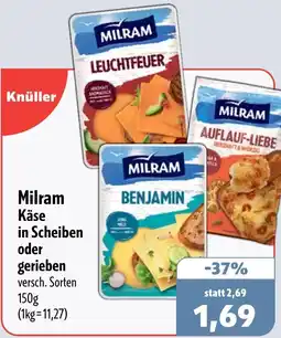 Aktiv Irma Milram Käse in Scheiben oder gerieben Angebot