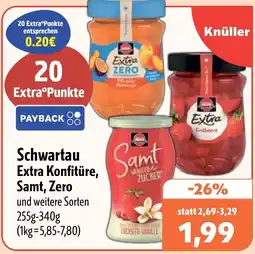 Aktiv Irma Schwartau Extra Konfitüre, Samt, Zero Angebot