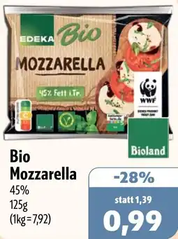 Aktiv Irma EDEKA Bio Mozzarella Angebot