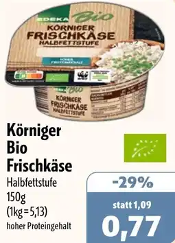 Aktiv Irma Edeka Körniger Bio Frischkäse Angebot