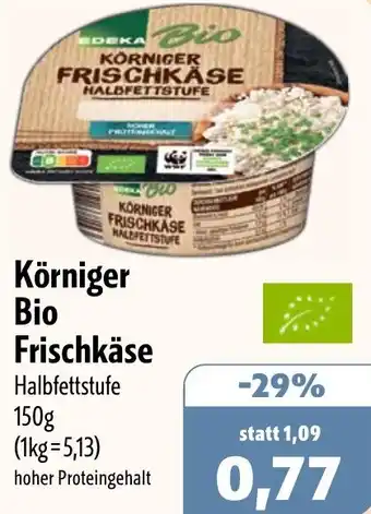 Aktiv Irma Edeka Körniger Bio Frischkäse Angebot