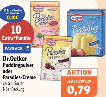 Aktiv Irma Dr.Oetker Puddingpulver oder Paradies-Creme Angebot