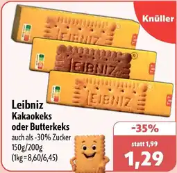 Aktiv Irma Leibniz Kakaokeks oder Butterkeks Angebot