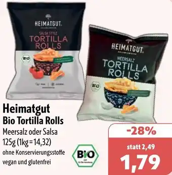Aktiv Irma Heimatgut Bio Tortilla Rolls Angebot