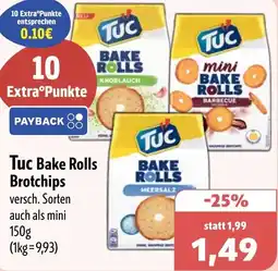 Aktiv Irma Tuc Bake Rolls Brotchips Angebot