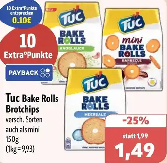 Aktiv Irma Tuc Bake Rolls Brotchips Angebot